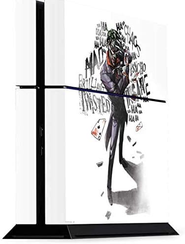 Skinit Decal Gaming Skin for PS4 Console - Officially Licensed Warner Bros Brilliantly Twisted - The Joker Design