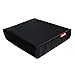 For Microsoft Xbox One S (2016 Slim Model) Game Console Dust Proof Cover with Soft Velvet Lining [Horizontal Style] Black by Hermitshell