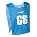 FORZA Pro Reversible Netball Bibs [Pack of 7] | 2-in-1 Design with 5 Color Combinations - Ideal for Schools & Sports Clubs (Blue & Sky Blue, Large)