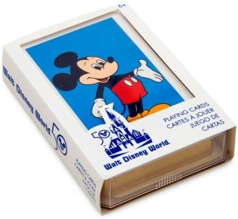 Walt Disney World 50th Anniversary Playing Cards, Blue