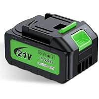 Comchoi 21V MAX 4.0Ah Lithium Lon Battery only .99: eDeal Info