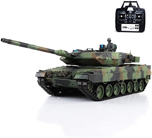 Amazon | 億騰 6.0ver 1/16 ラジコン 戦車 ドイツ陸軍 レオパルト2A6 