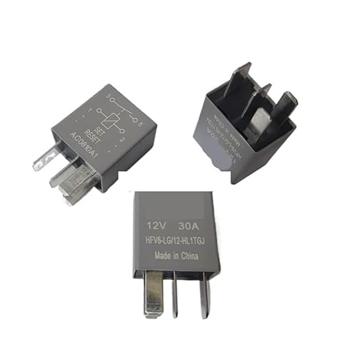 YLQUXEUV 1pcs/lot relay:HFV6-LG/12-HL1TGJ 12V Latching Relay 4pins 30A