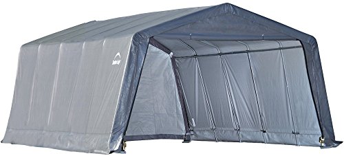 ShelterLogic 12' x 16' x 8' Garage-in-a-Box Compact Car and Small Vehicle All-Season