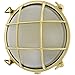 Brootzo Rota LED Messing Schott Schott Runde Outdoor Wasserdichte Lampe Licht Nautische Marine Wandlampe Industrial Vintage Light E27