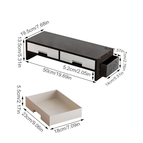 Support de moniteur d'ordinateur robuste et organiseur de table - 7