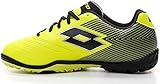  Lotto Solista 700 II Turf Niño, Zapatilla de fútbol, Safety Yellow-Black, Talla 36 (36 EU)