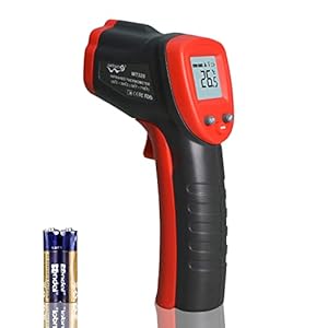 Wintact Infrared Thermometer Cooking Digital Temperature Gun -58℉-752℉(-50℃-380℃) with Max-Min Measure (Not for People…