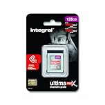 Integral 128GB CFexpress Memory Card Type B 2.0, 8K RAW & 4K 120 FPS 1800MB/s Read, 1200MB/s Write Speed, 450MB/s Sustained Write Designed for the Cinematographer and Professional Photographer