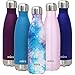 MIRA Stainless Steel Vacuum Insulated Water Bottle | Leak-Proof Triple Walled Cola Shape Bottle | Keeps Drinks Cold for 24 Hours & Hot for 12 Hours (Paradise, 17 oz)