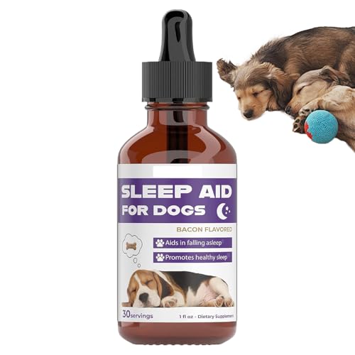 Beruhigungstropfen Für Hunde,Beruhigungstropfen Für Welpen Bei Stress | Natürliche Einschlafhilfe Für Hunde Bei Stress, Trennung, Training & Reisen