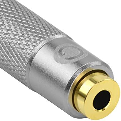 Geekria Apollo 4.4mm Balanced Male to 2.5mm Balanced Female Gold-Plated Adapter Compatible with Sony NW-ZX300A, NW-WM1A, NW-WM1Z, PHA-2A, TA-ZH1ES Audio Player, DAP