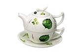 Fine Bone China Set, 3teilig, 0,5l / 0,25l
