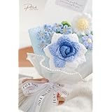 Hand-Woven Artificial Flower Bouquet - Blue