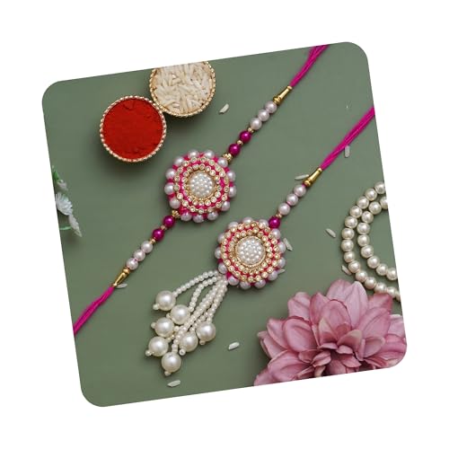 Image of eCraftIndia Blessing Lord Ganesha Rakhi for Brother Bhaiya | Raksha Bandhan Rakhi for Bhai