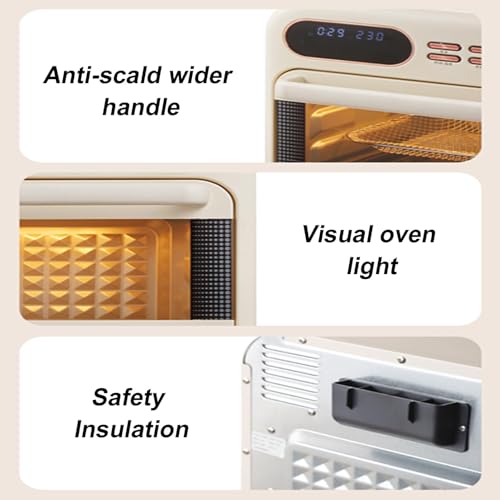 Four électrique 16L réglable de 38 à 230°C pour cuisson précise - 8