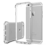 iPhone 6s Case, ESR® [Bumper Cushion] iPhone 6s Crystal Clear Hybrid Case Hard Back Panel + Soft Rubber Bumper Shock Absorbent Corner Protection for iPhone 6 (2014) / iPhone 6s (2015) (Clear)