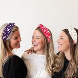 Pink Headband for Women - Rhinestone Hair Accessory