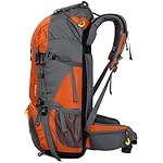 WoneNice 50L(45+5) Waterproof Hiking Backpack - Outdoor Sport Daypack with Rain Cover - Image 3