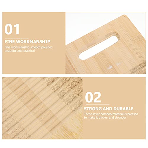 Alipis Hand Tools 2Pcs Clothes Natural Cleaning Wear Scrubber Non Handheld Home Scrubbing Practical Mini Handwashing Shirts Laundry Portable Machine Resistant Wash Bamboo Hand Washing Kids Tools #TOP1