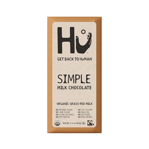 Hu Simple Milk Chocolate Bar, 2.1 Ounce Bar, 1 Count