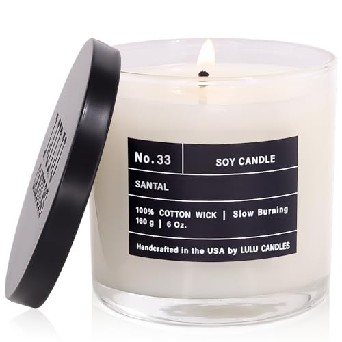 Luxury Woodsy Scented Soy Candle