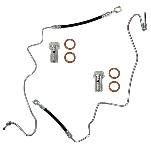 2x Bremsschlauch HINTEN