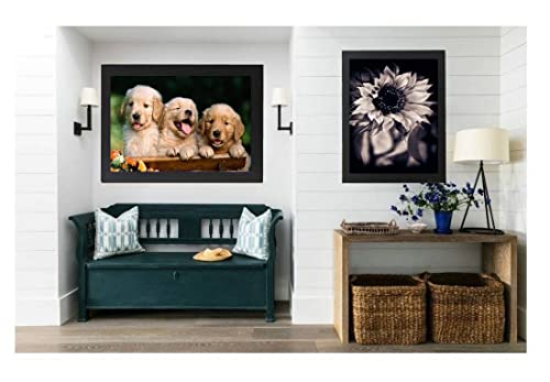 A2Z Home Solutions® Large Wall Picture Frames 60 x 30cm Frame Landscape & Portrait Panoramic Frame For Wall Posters Photos Canvas Paintings Art Gallery (Black) A2Z Home Solutions® Large Wall Picture Frames 60 x 30cm Frame Landscape & Portrait Panoramic Frame For Wall Posters Photos Canvas Paintings Art Gallery (Black)