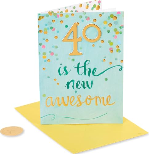 Papyrus 40th Birthday Card (You Make Any Age Look Amazing)