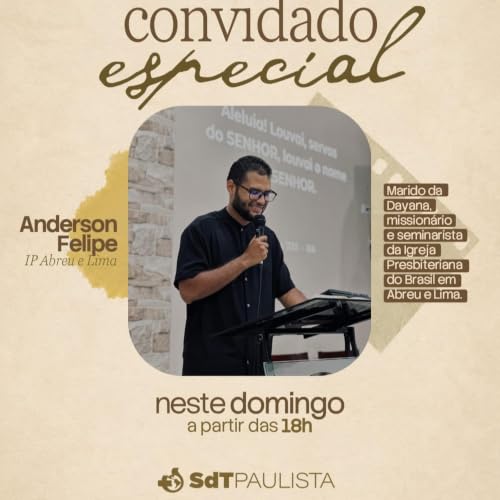 Ser Igreja | SdT Paulista - 3 anos | Anderson Felipe