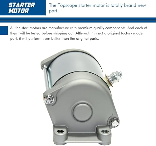 image for TOPSCOPE Starter Motor for 4010417 4011584 4012032 4013268 Replace 200
