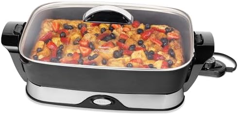 Presto 06857 16-inch Electric Foldaway Skillet, Black