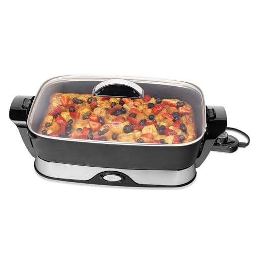 Presto 06857 16-inch Electric Foldaway Skillet, Black