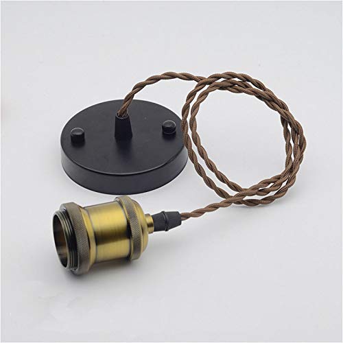 Aluminum Light E27 Lamp holder for 110V 220V led Incandescent bulb Vintage Retro decor hanging Lamp for home room - (Color: type 4; Base Type: E27)