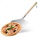 Produktbild Professioneller Pizzaschieber, Pizzaschaufel ist aus Space Aluminium gefertigt, Pizzaheber mit Stabiler Abnehmbarer Holzgriff Ring, für Pizza,Brot,BBQ etc. (30×33×83cm)