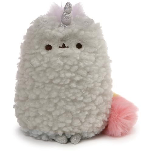 GUND Pusheen's Little Sister Stormicorn Plush Stuffed Animal Cat Unicorn, 8