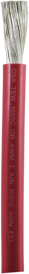 Ancor Red 4 AWG Battery Cable - 25'-Electrical | Wire-Ancor