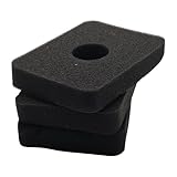 RUURUU 3Pcs Air Filter Foam for Honda GX120 GX160 GX200 WA20 WB20 WB30 Engines - OEM 17211-ZE1-000