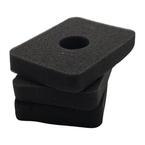RUURUU 3Pcs Air Filter Foam for Honda GX120 GX160 GX200 WA20 WB20 WB30 Engines - OEM 17211-ZE1-000 17211-ZE8-000 Replacement