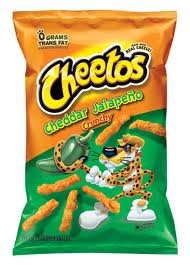 Cheetos Cheddar Jalapeno Crunchy Cheese Flavored Snacks 2 Oz. (Pack of 32)