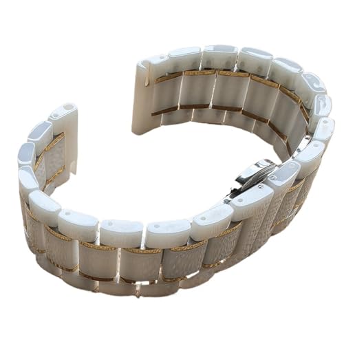 Bracelet montre céramique blanche 20mm 22mm un style élégant et durable