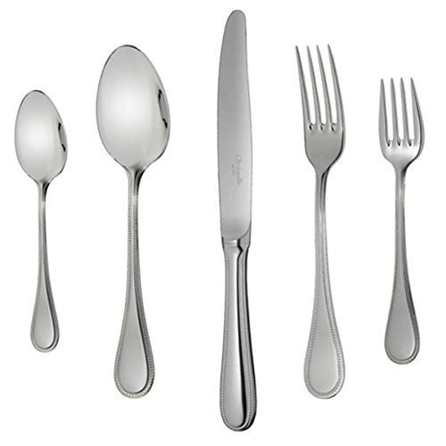 Christofle Perles II Stainless Steel 30-Piece Service for 6 Flatware