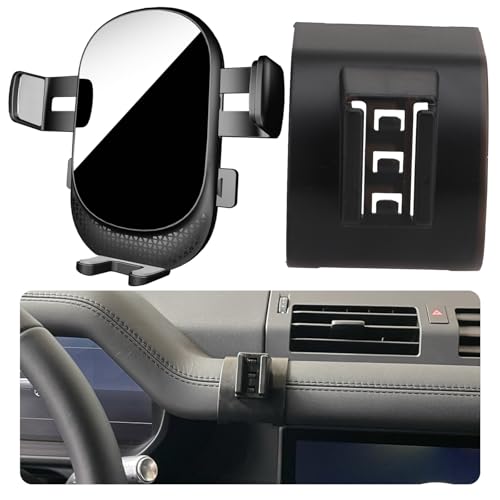 Car Phone Holder for Land Rover Defender Auto Accessories [Only for 2020-2025 Defender] [Auto Lock Hands Free Cell Phone Mount Car fits for iPhone & All Smartphones]