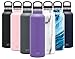 Simple Modern 20oz Ascent Water Bottle - Hydro Vacuum Insulated Flask w/Handle Lid - Double Wall Stainless Steel Reusable - Leakproof -Lilac