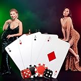 Casino Night Stand-up Poker Ace Decoration - Vegas Game Party