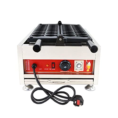 GOOSENECK Taiyaki Maker Takoyaki Maker Japanese Fish-Shaped Commercial Pancake Waffle Maker 110V for Restaurant Home Use 18 Pcs