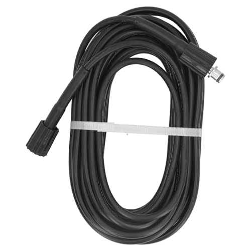 60FT 3500 PSI High Pressure Washer Hose, Flexible Rubber Power Wash Extension Hose, 3/8 in., M2214MM Connector, for Car, Home Use, Factories, Construction Sites - Image 7