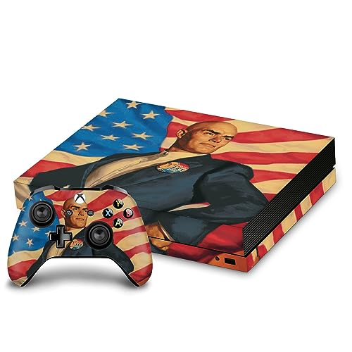 Autocollant Xbox One X Superman pour protéger la console des rayures avec un vinyle DC Comics