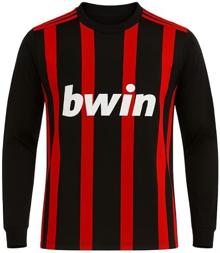 Football Team Jersey Maldini 3 Full Sleeve for (Kids,Men&amp;Boys)