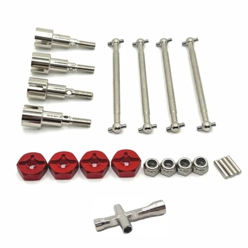 RC�ԗ��p�[�c For SCY For 16101 16102 16103 16106 16201 For JJRC For Q130A Q130B Q141 Q117 1/16 RC �J�[ ���^�� �h���C�u �V���t�g CVD ����� 12mm �Z�p�A�b�v